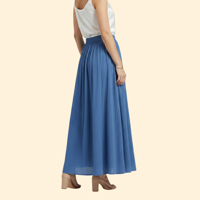Women’s Long Skirt with Flowing Design