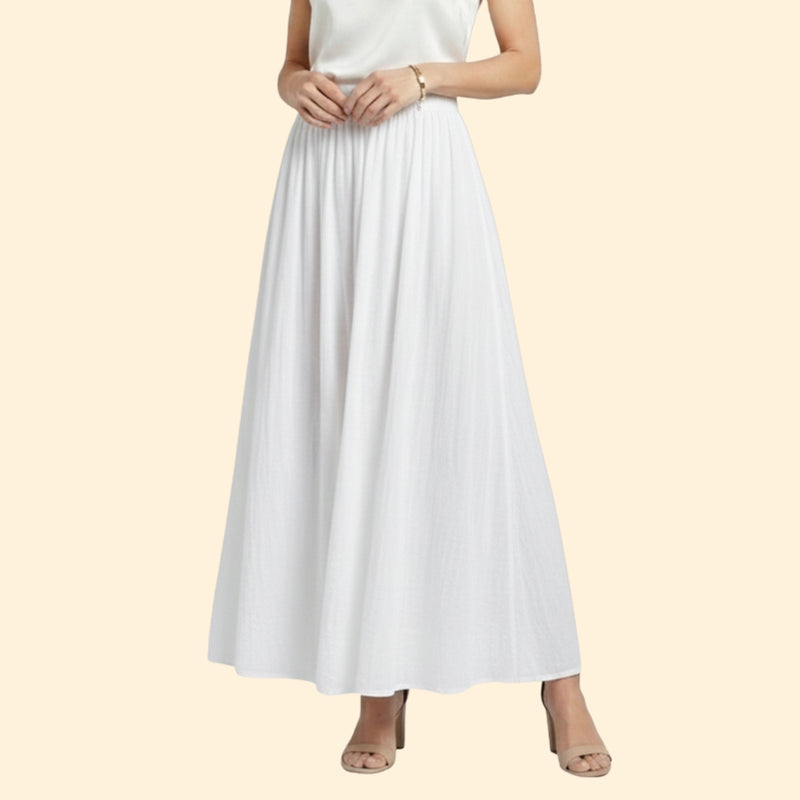 Women’s Long Skirt with Flowing Design