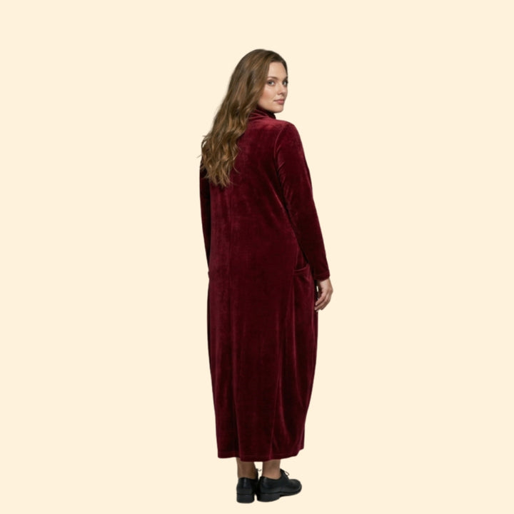 Women’s Long Sleeve Dress with Side Pockets