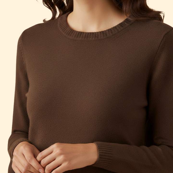 Women’s Long Sleeve Houndstooth Dress