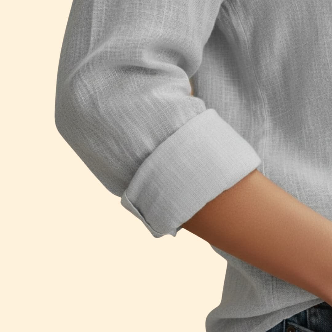 Women’s Long Sleeve Shirt with Button Placket
