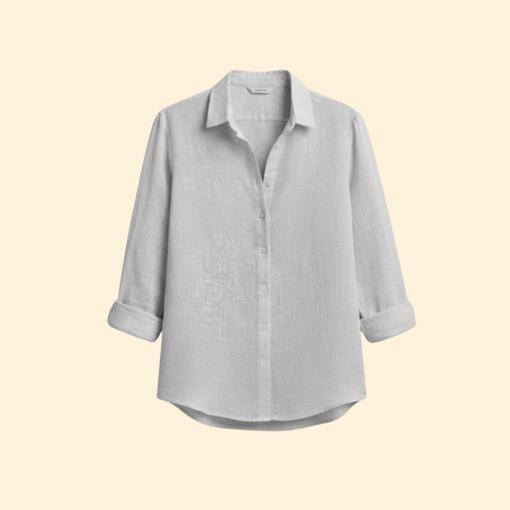 Women’s Long Sleeve Shirt with Button Placket