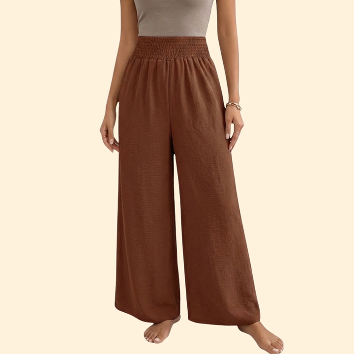 Women’s Loose-Fit Pants with Elastic Waist