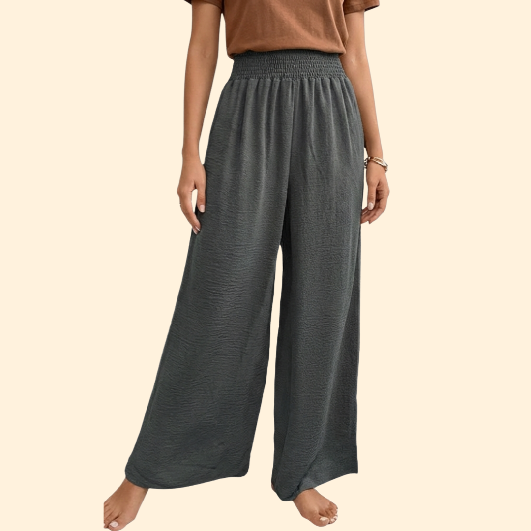 Women’s Loose-Fit Pants with Elastic Waist