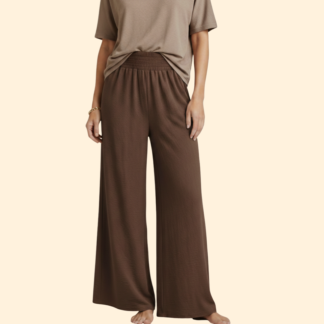 Women’s Loose-Fit Pants with Elastic Waist