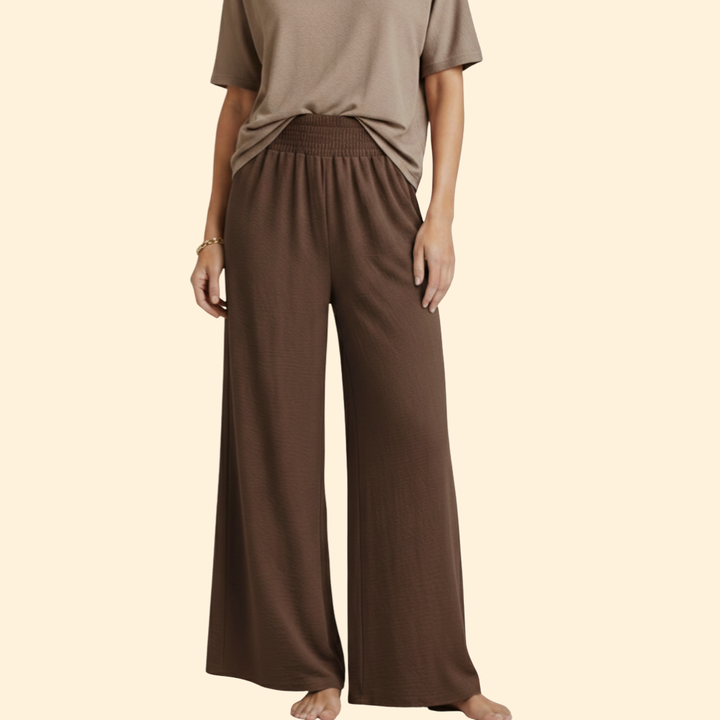 Women’s Loose-Fit Pants with Elastic Waist
