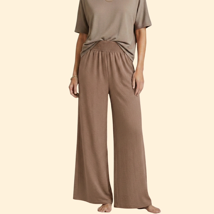 Women’s Loose-Fit Pants with Elastic Waist