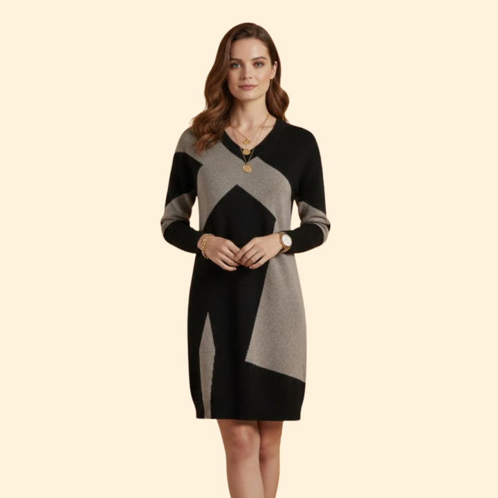 Women's Loose-Fit Short Sleeve Dress