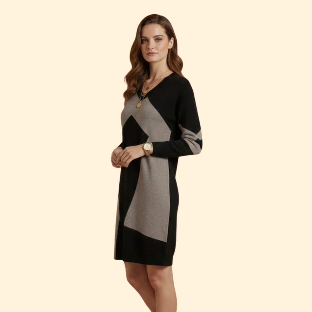 Women's Loose-Fit Short Sleeve Dress