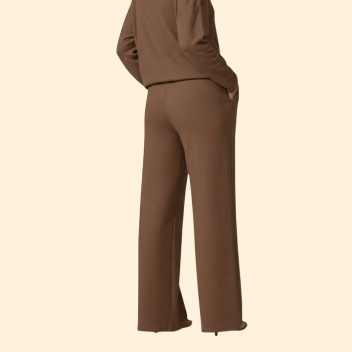 Women’s Loose Fit Summer Trousers with Tie Waist