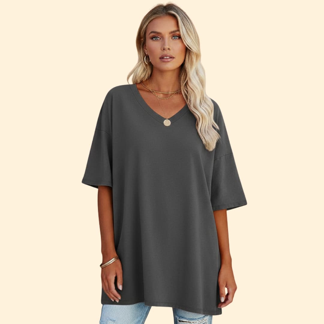 Women’s Loose Fit V-Neck T-Shirt