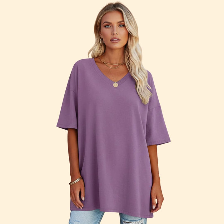 Women’s Loose Fit V-Neck T-Shirt
