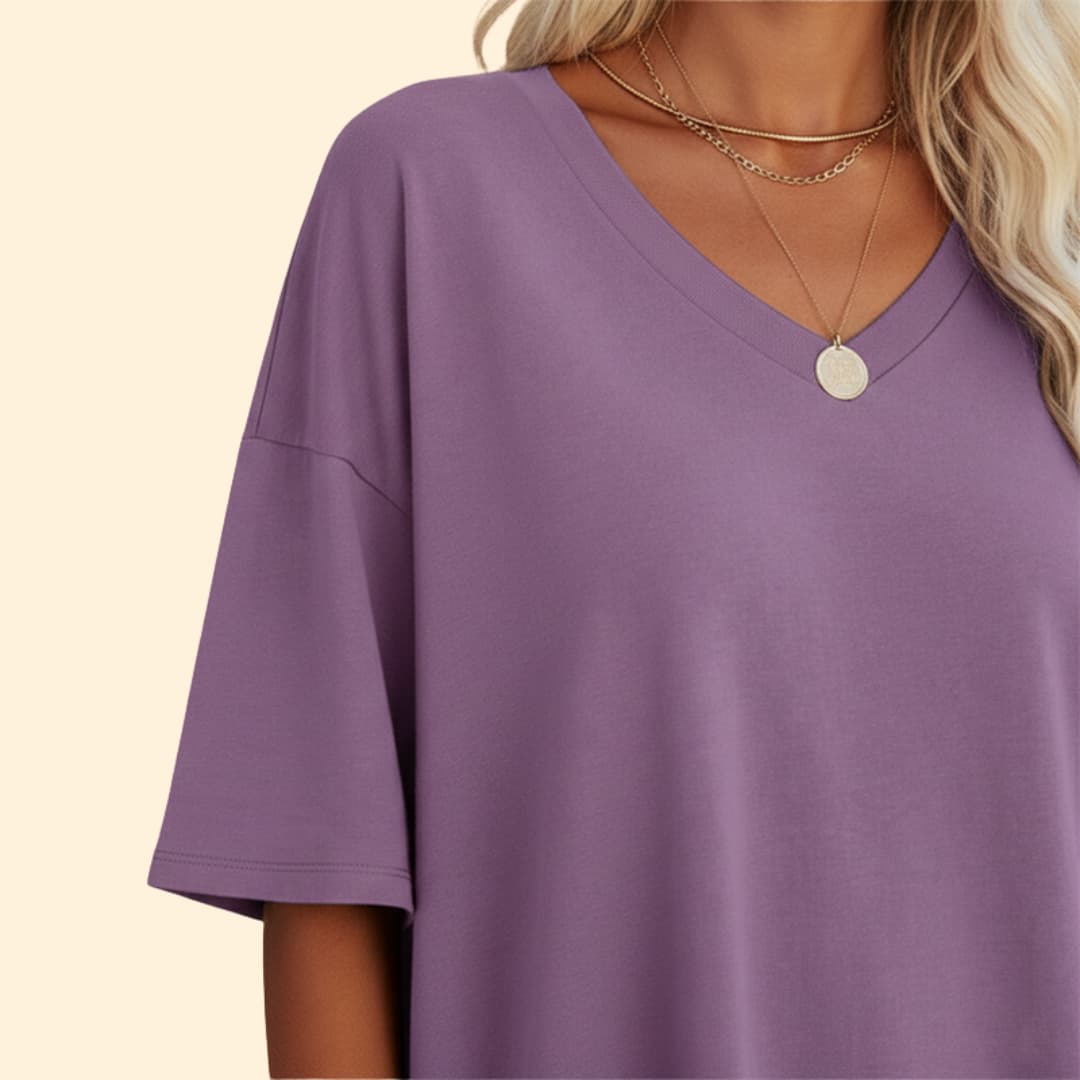Women’s Loose Fit V-Neck T-Shirt