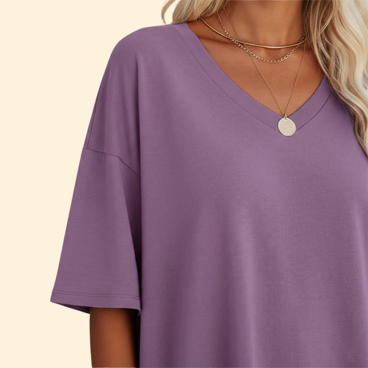 Women’s Loose Fit V-Neck T-Shirt