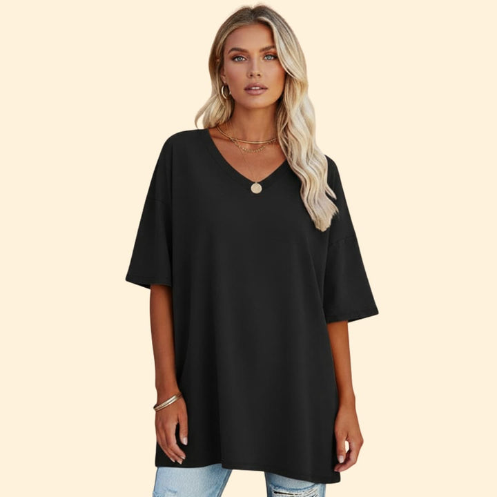 Women’s Loose Fit V-Neck T-Shirt