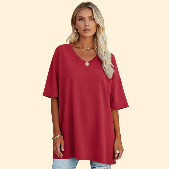 Women’s Loose Fit V-Neck T-Shirt