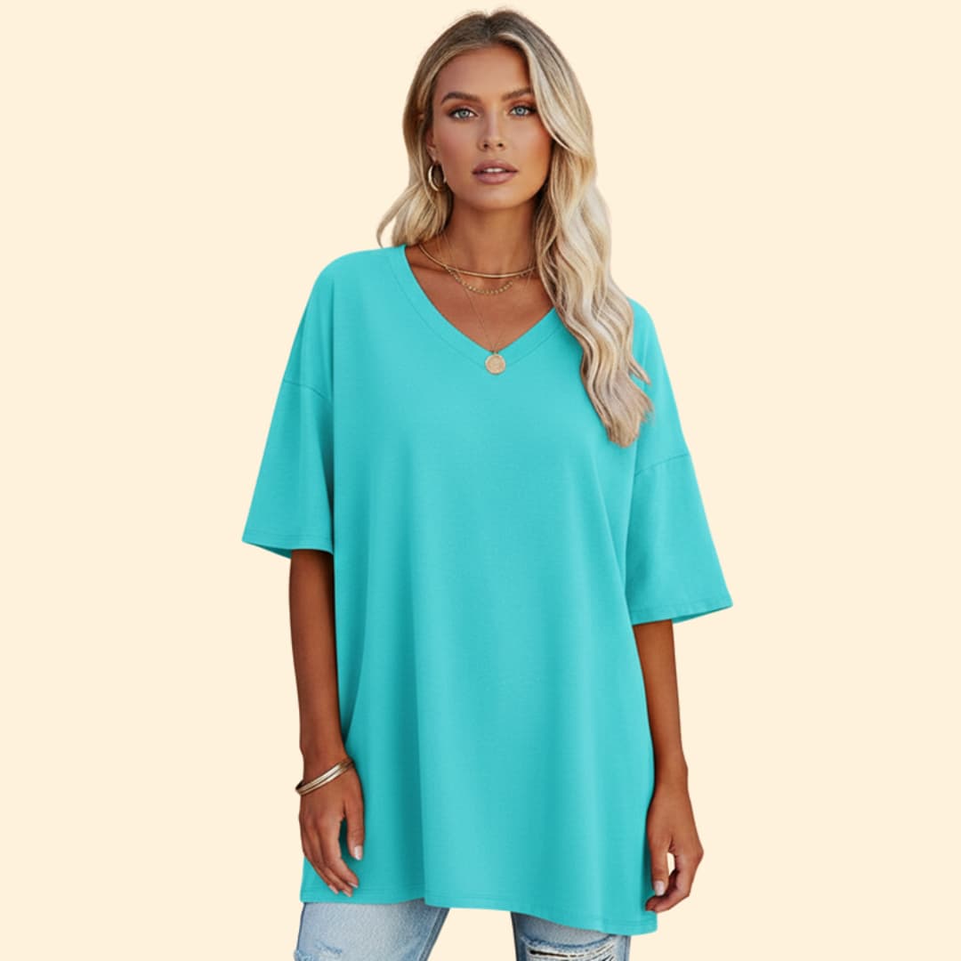 Women’s Loose Fit V-Neck T-Shirt