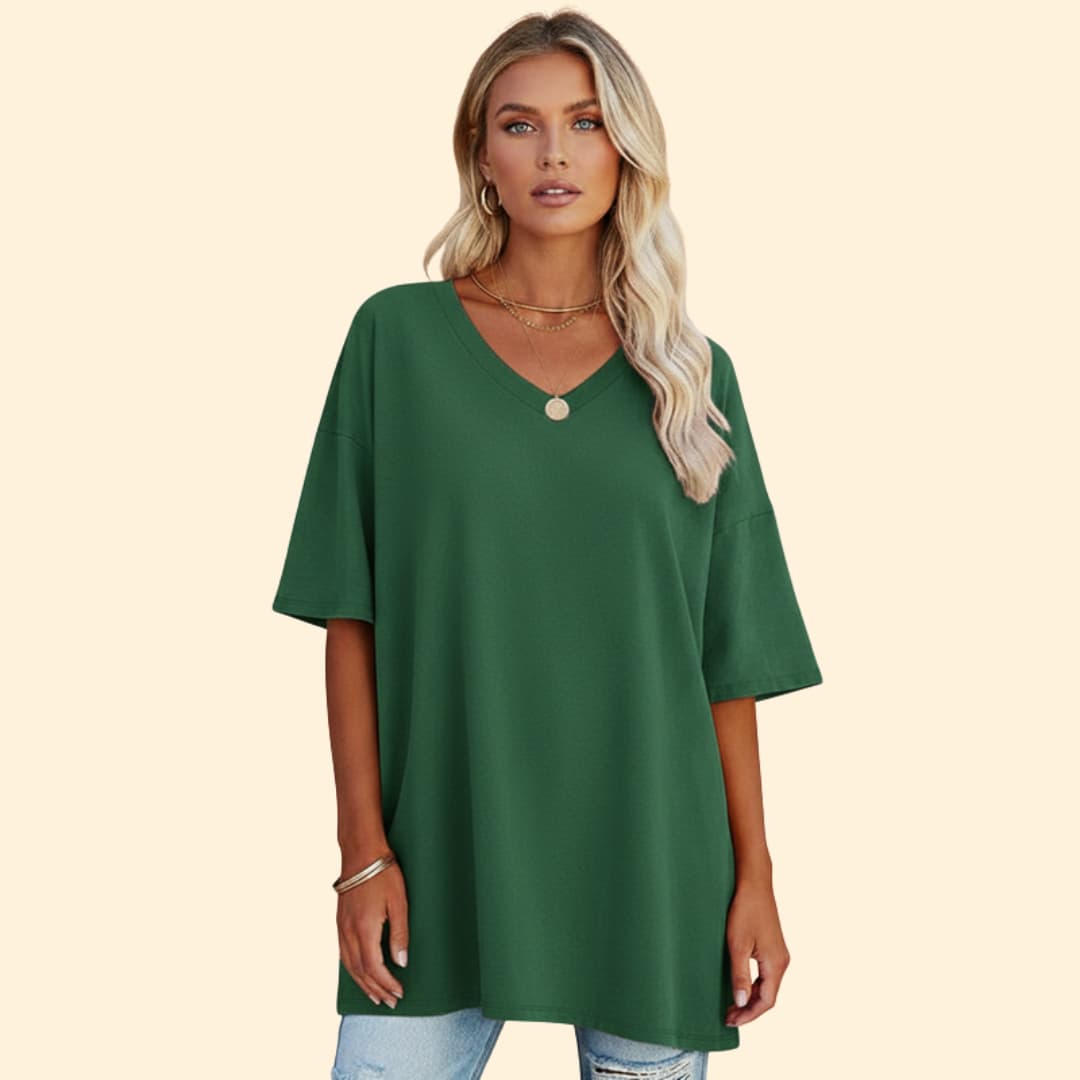 Women’s Loose Fit V-Neck T-Shirt