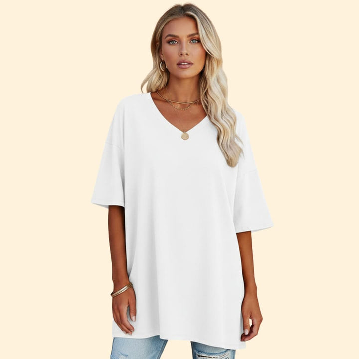 Women’s Loose Fit V-Neck T-Shirt