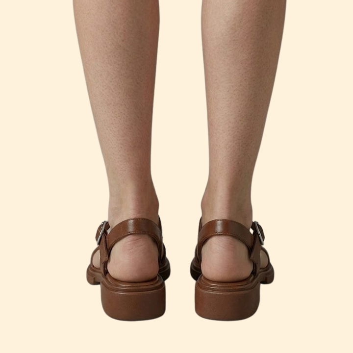 Women's Low Heel Sandals with Padding