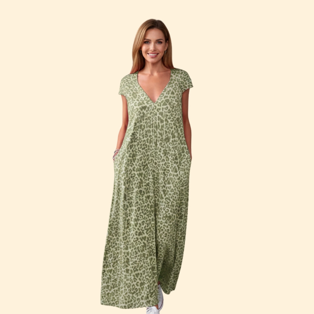 Women’s Maxi Dress with Flowy Silhouette