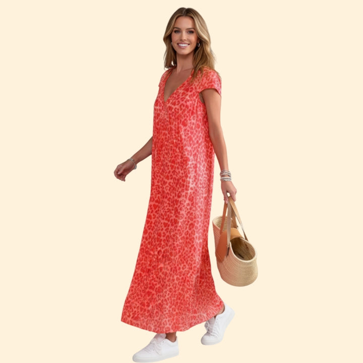 Women’s Maxi Dress with Flowy Silhouette