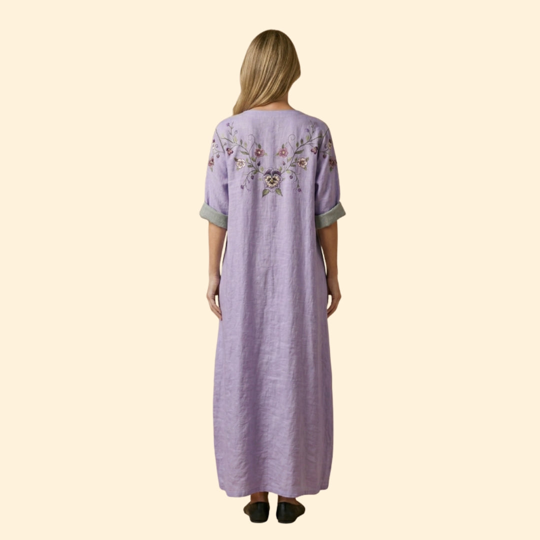 Women’s Maxi Dress with Front Pockets