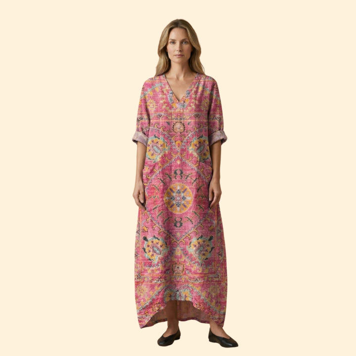 Women’s Maxi Dress with Front Pockets