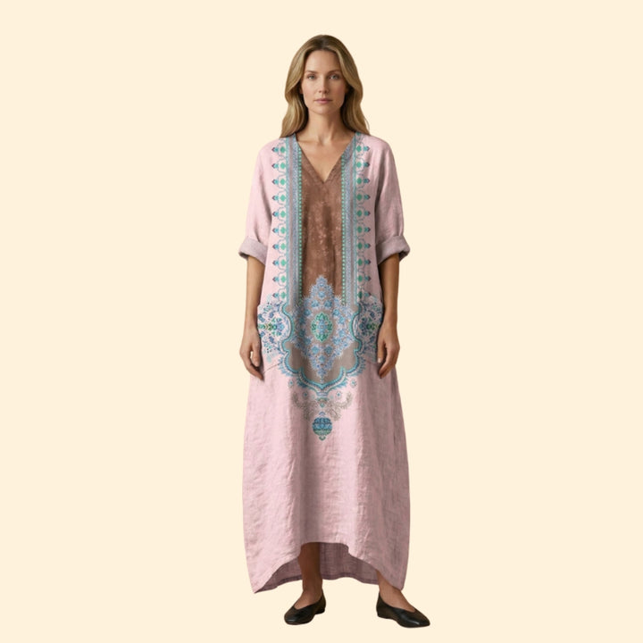 Women’s Maxi Dress with Front Pockets