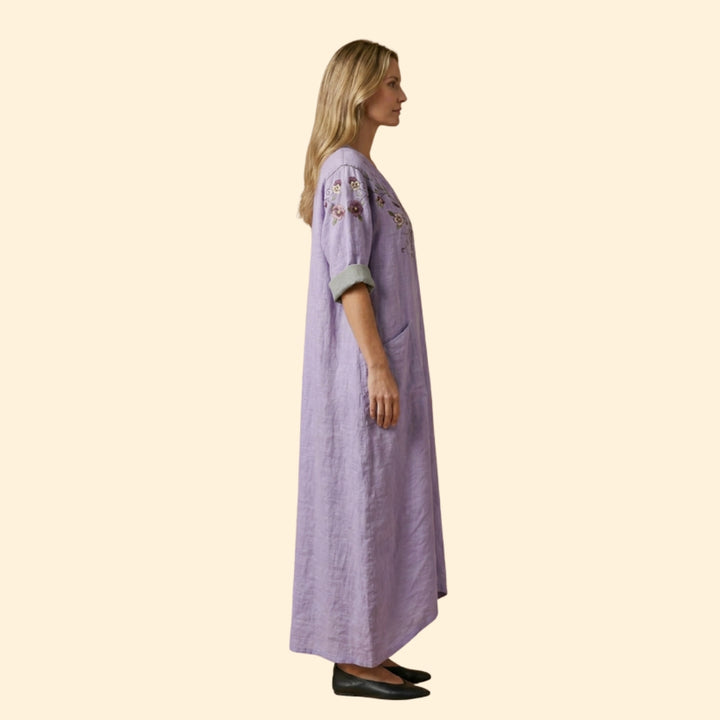 Women’s Maxi Dress with Front Pockets