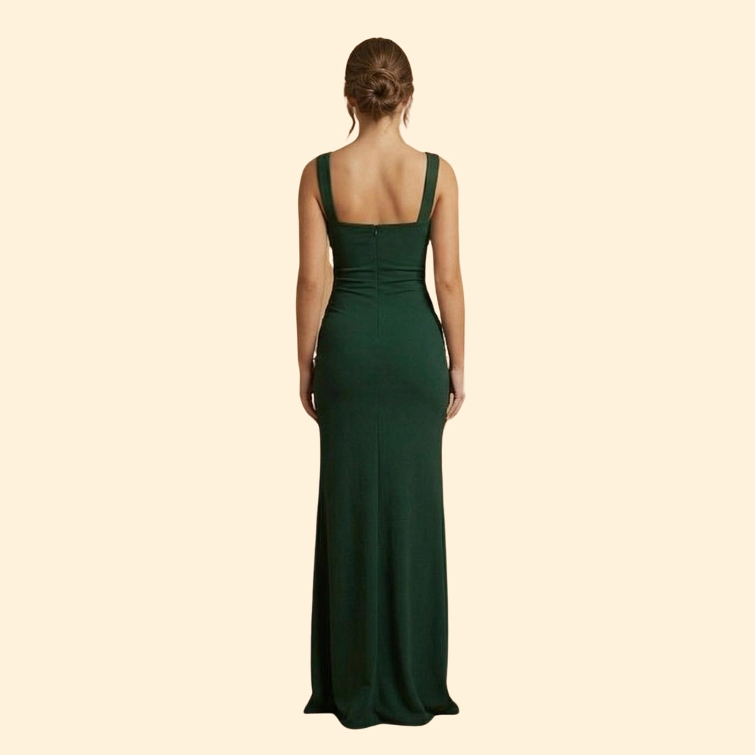Women's Maxi Dress with High Side Slit