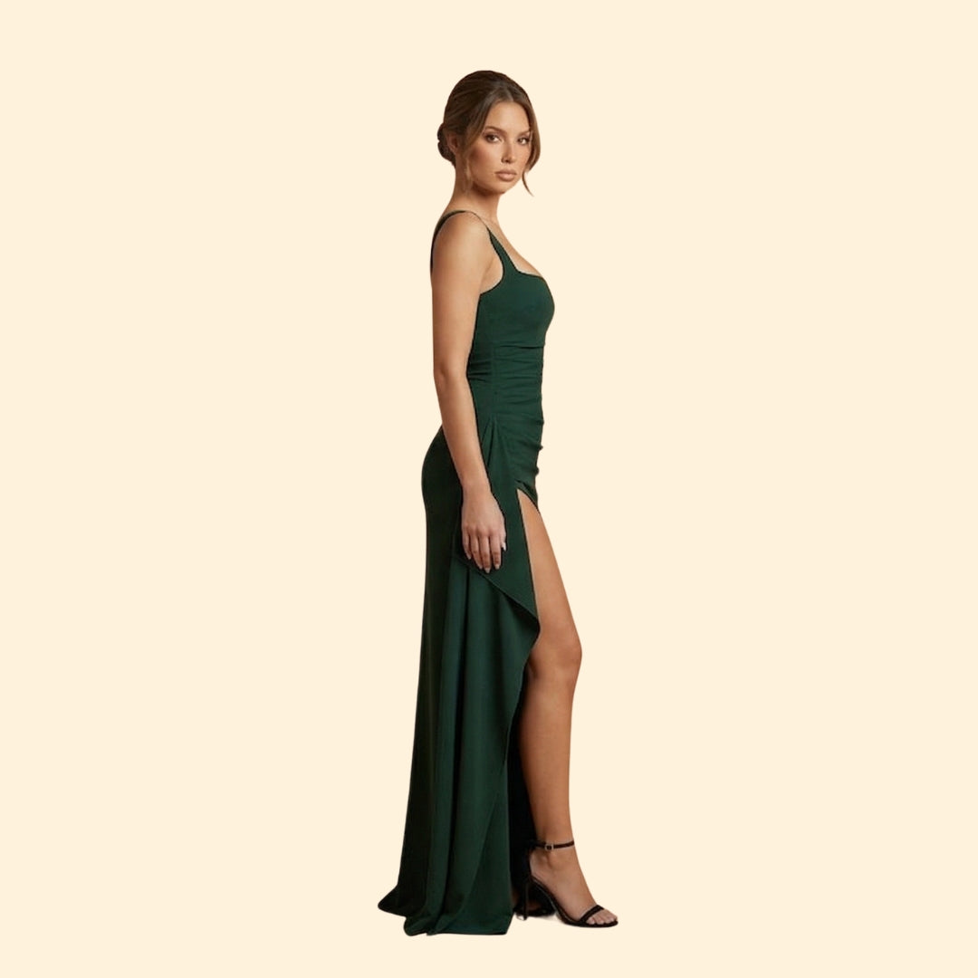 Women's Maxi Dress with High Side Slit