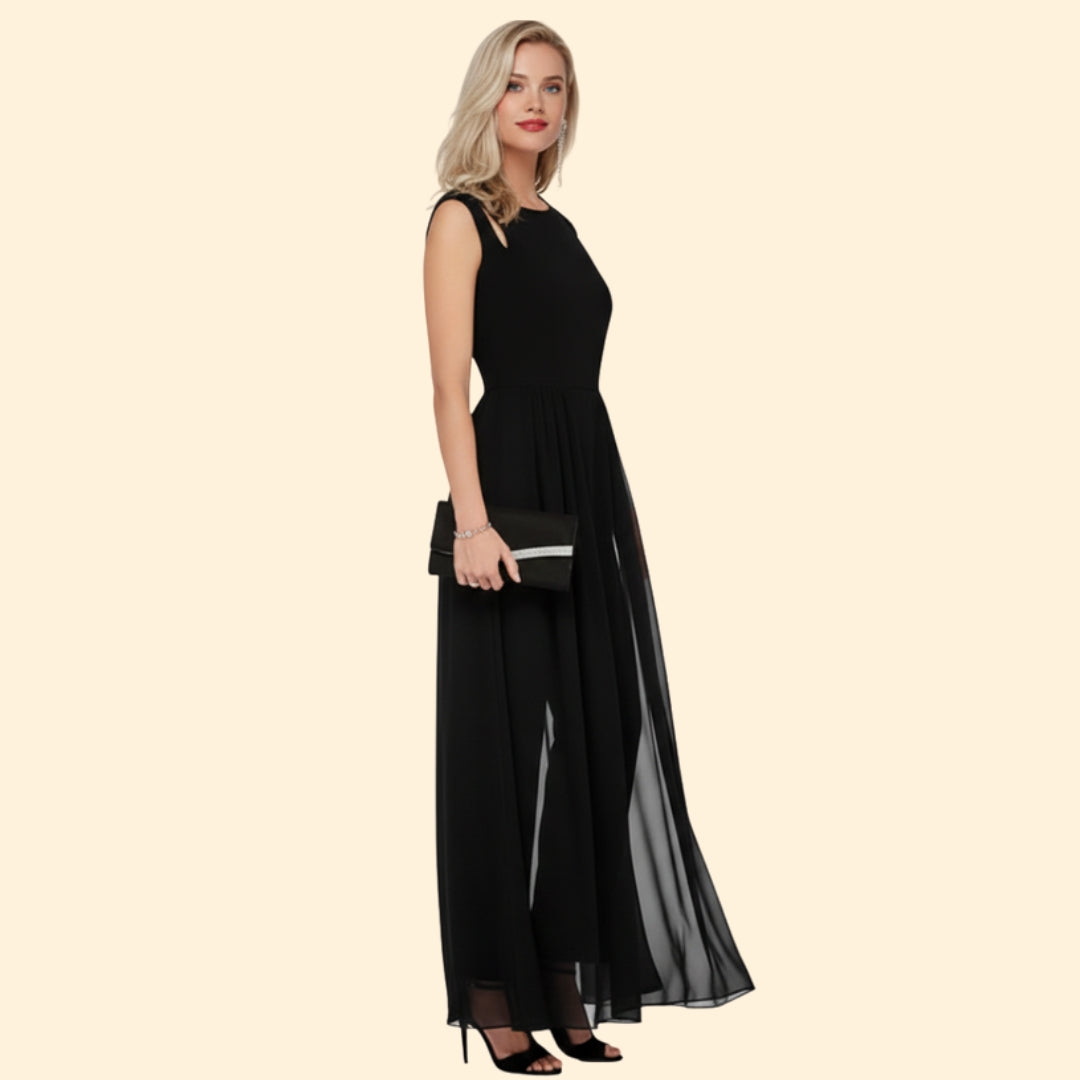 Women’s Maxi Dress with Keyhole Detail