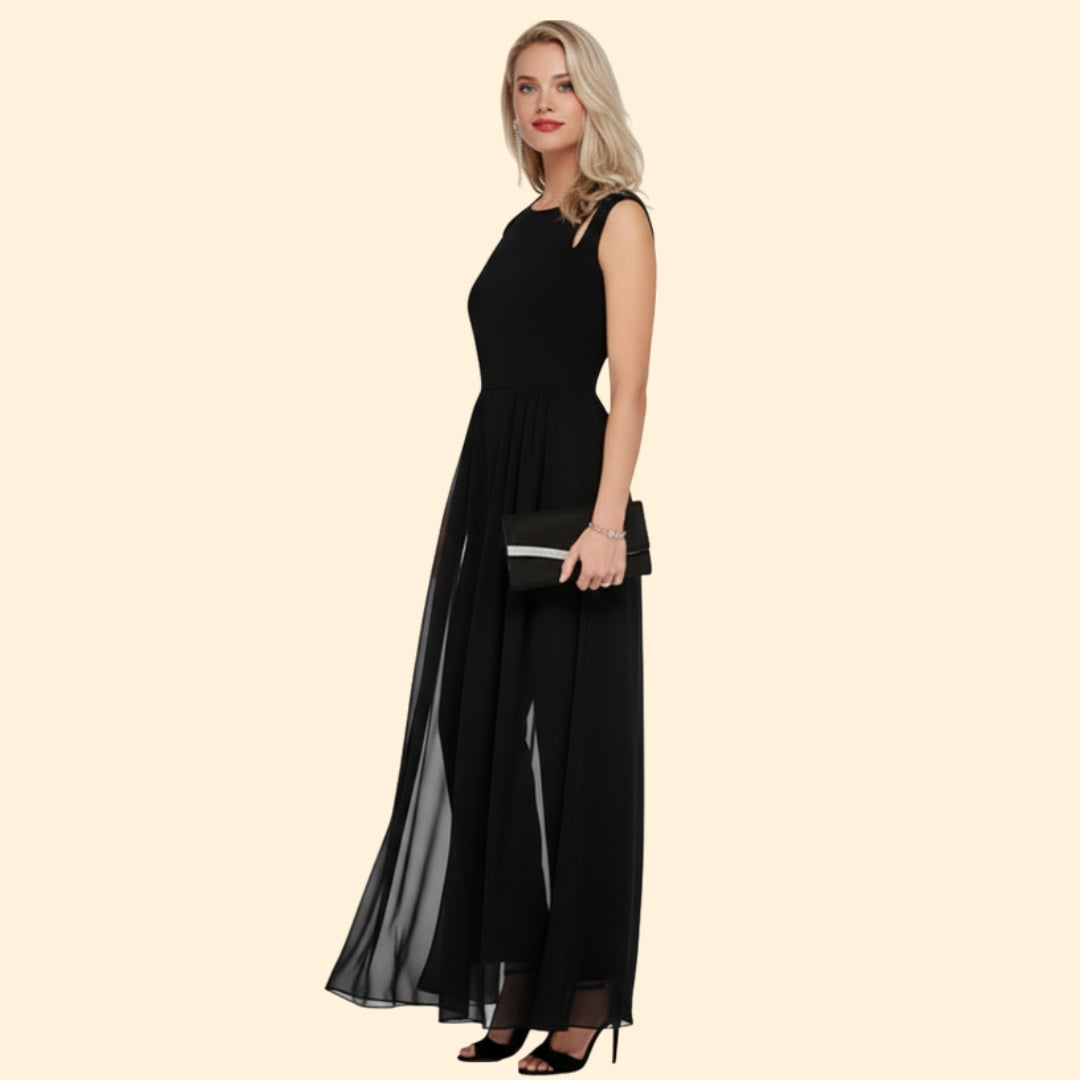 Women’s Maxi Dress with Keyhole Detail