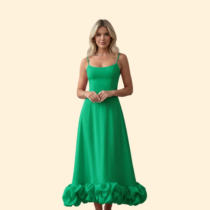 Women’s Maxi Dress with Ruffled Hem