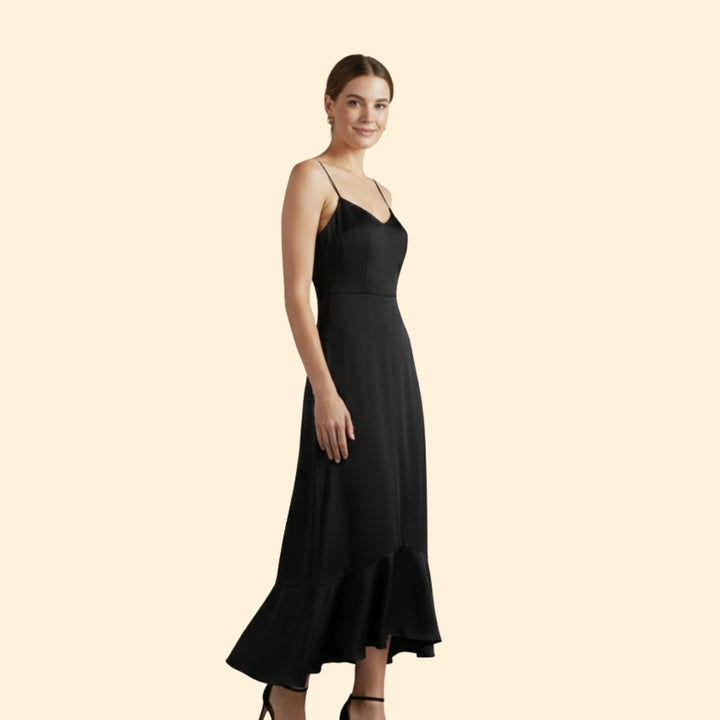 Women’s Maxi Dress with Ruffled Hem