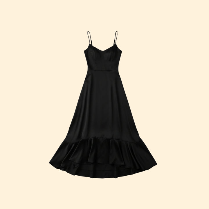 Women’s Maxi Dress with Ruffled Hem