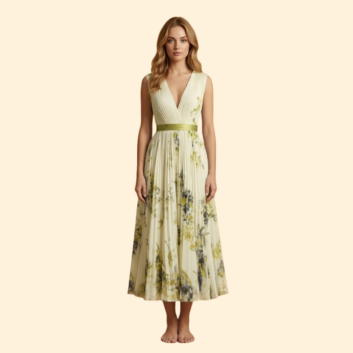 Women's Maxi Dress with Side Pockets