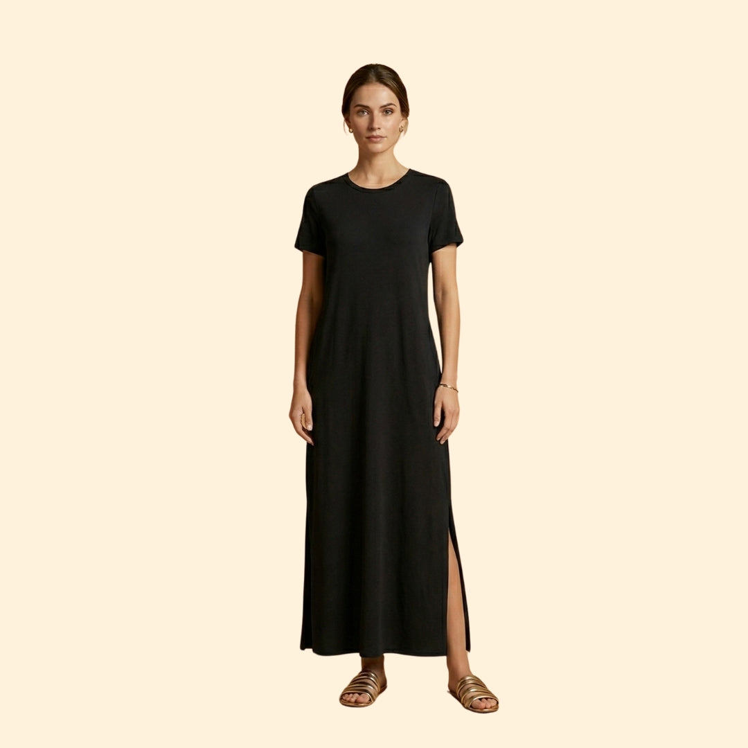 Women’s Maxi Dress with Side Pockets