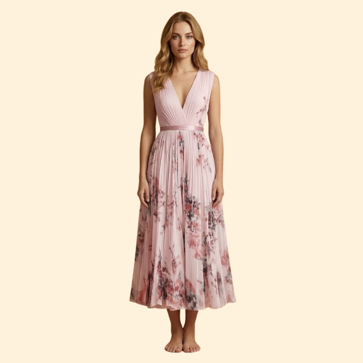 Women's Maxi Dress with Side Pockets