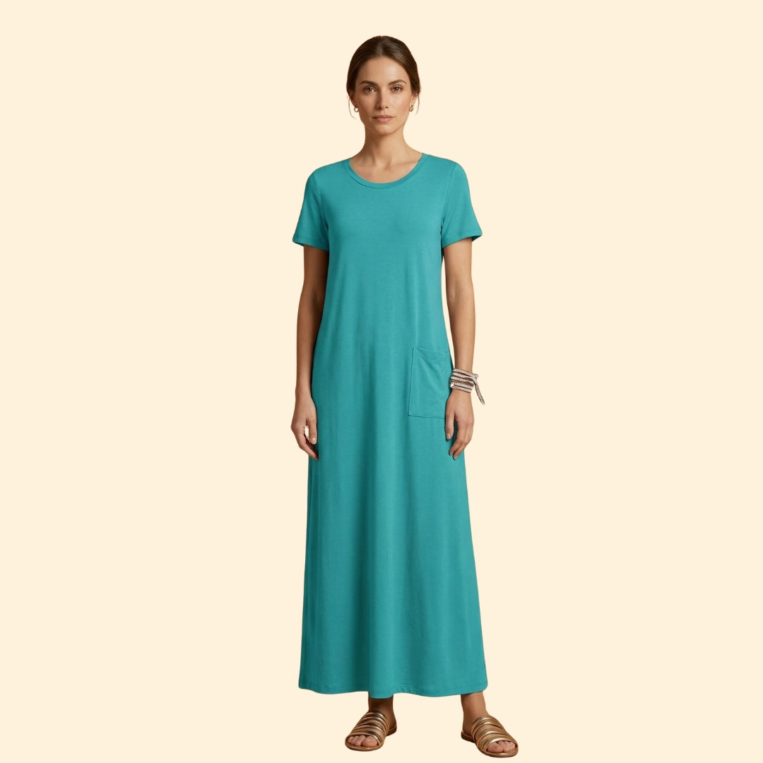 Women’s Maxi Dress with Side Pockets