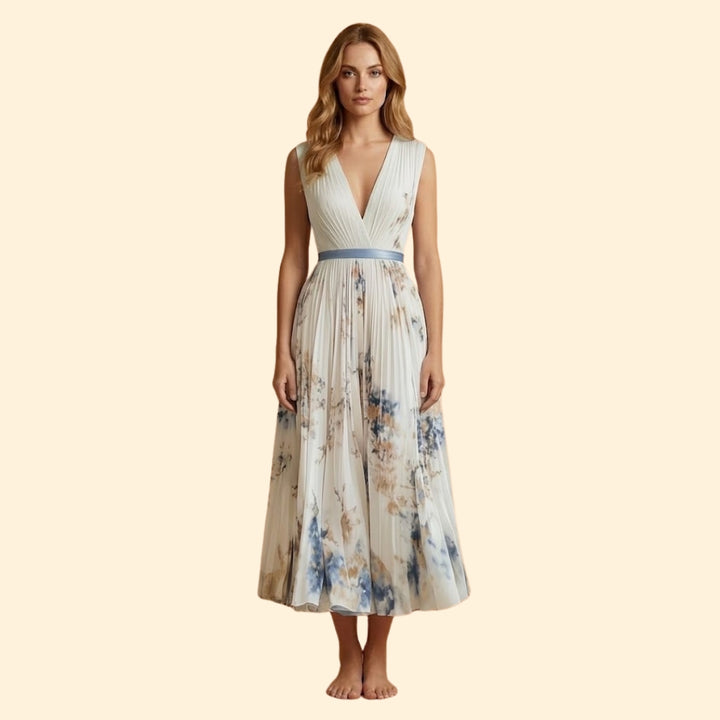 Women's Maxi Dress with Side Pockets