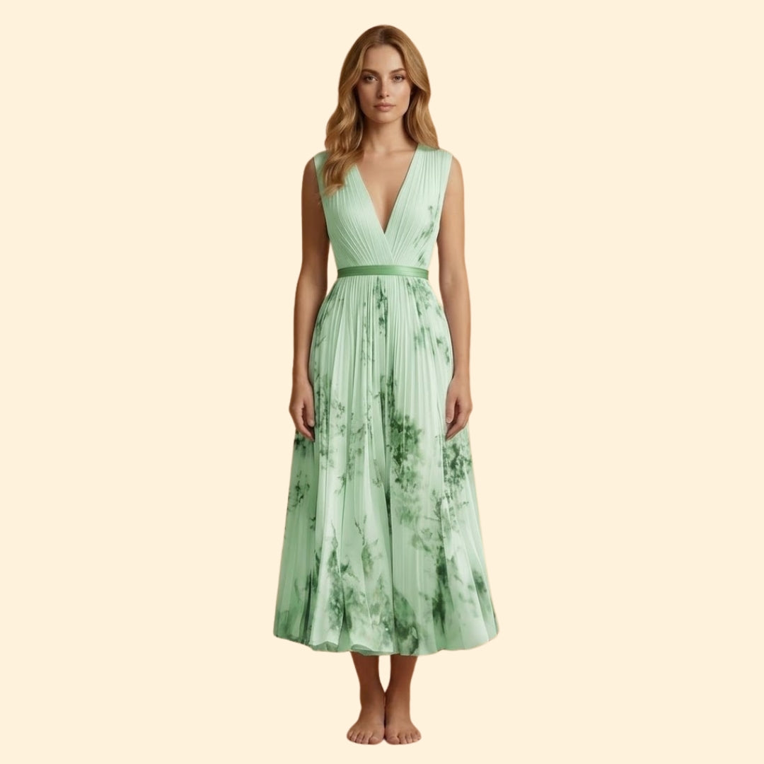 Women's Maxi Dress with Side Pockets