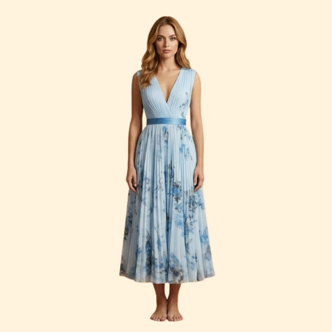 Women's Maxi Dress with Side Pockets