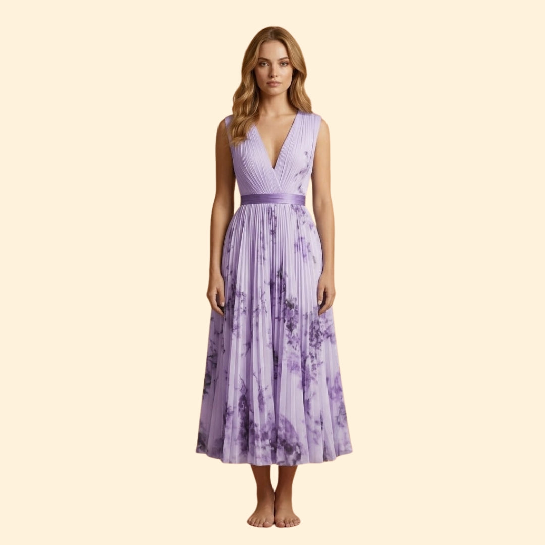 Women's Maxi Dress with Side Pockets