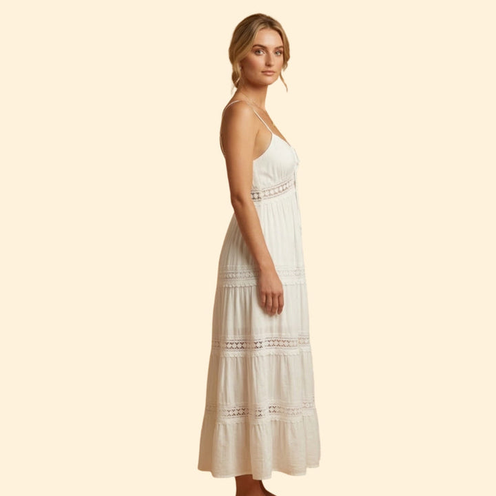 Women’s Maxi Dress with Spaghetti Straps
