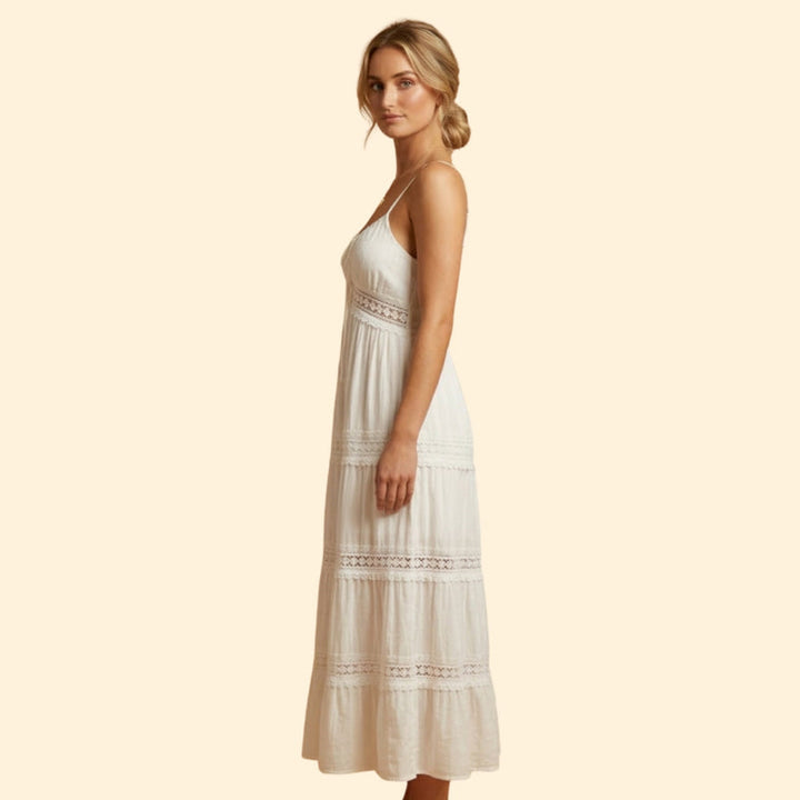 Women’s Maxi Dress with Spaghetti Straps