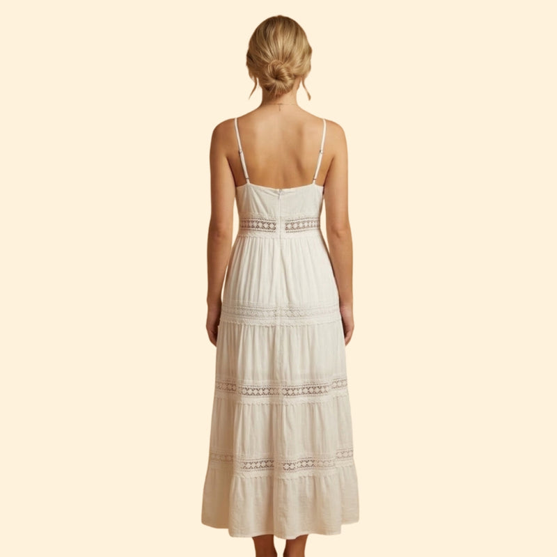 Women’s Maxi Dress with Spaghetti Straps