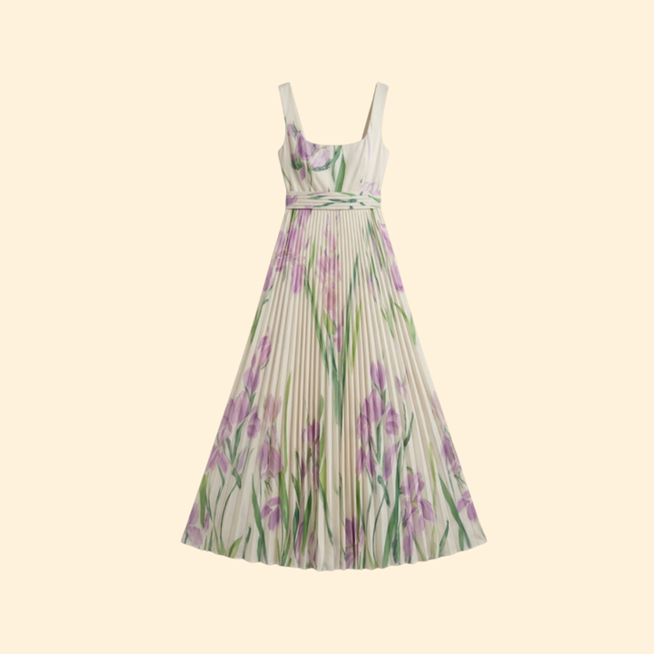 Women’s Maxi Dress with Square Neckline