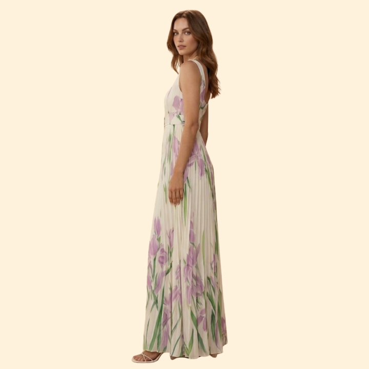 Women’s Maxi Dress with Square Neckline